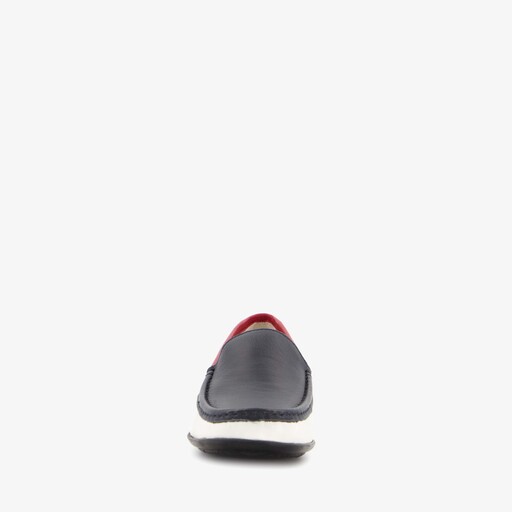 Leren dames mocassins multicolor