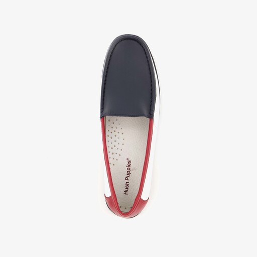 Leren dames mocassins multicolor