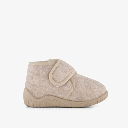 Kinder pantoffels beige