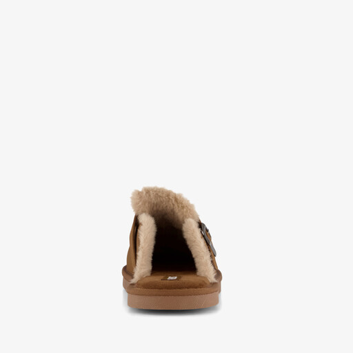 Heren instap pantoffels bruin