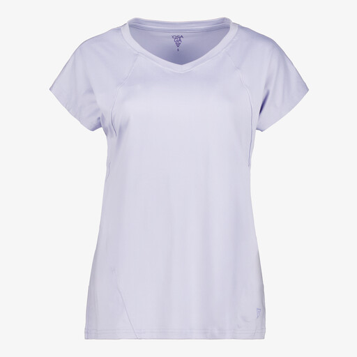 Dames sportshirt paars