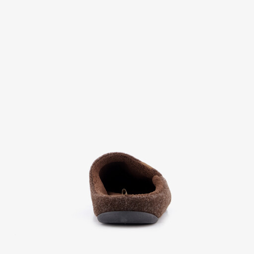 Heren instap pantoffels bruin