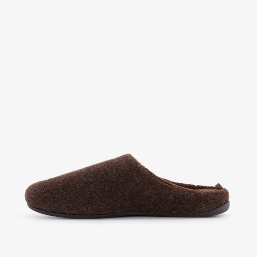 Heren instap pantoffels bruin