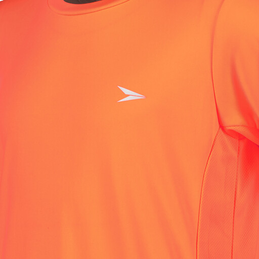 Tweedelig kinder sport set oranje blauw