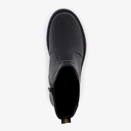 Meisjes Chelsea boots met studs zwart