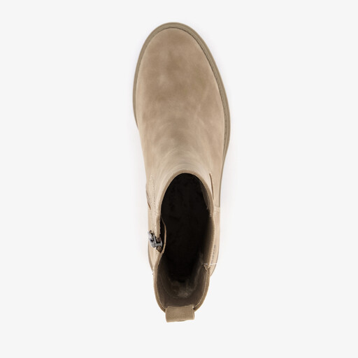 Dames Chelsea boots beige