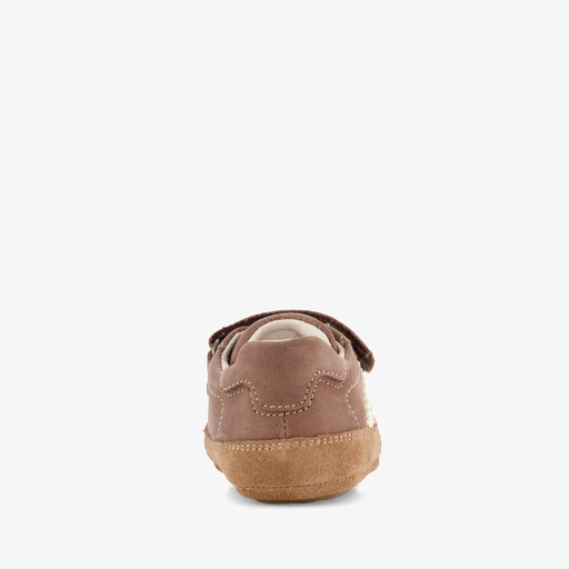 Leren babyschoenen bruin