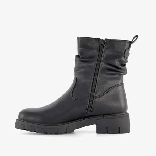 Gevoerde dames boots zwart