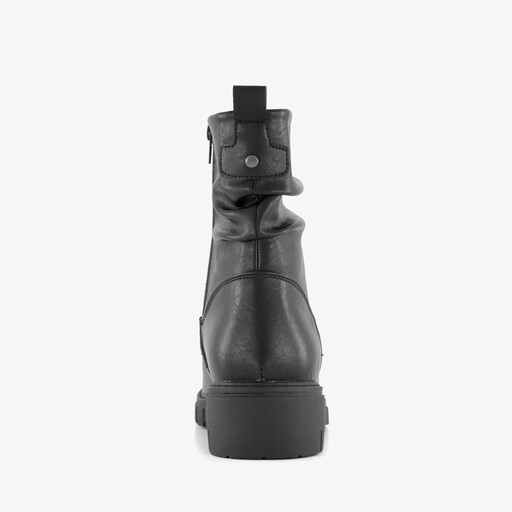 Gevoerde dames boots zwart