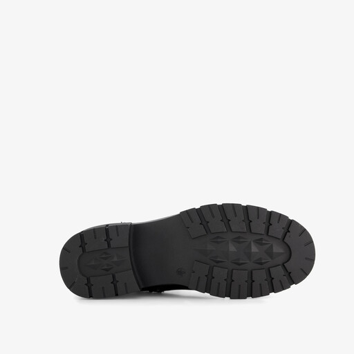 Gevoerde dames boots zwart