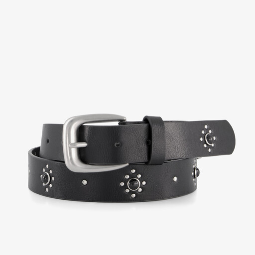 Dames riem zwart