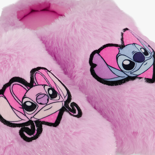 Meisjes pantoffels met Stitch en Angela