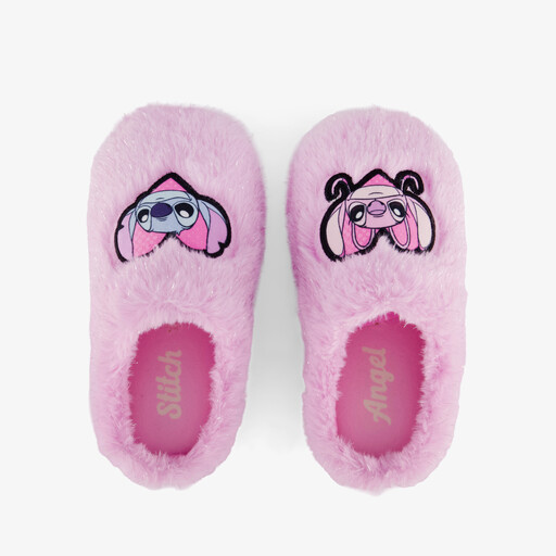 Meisjes pantoffels met Stitch en Angela