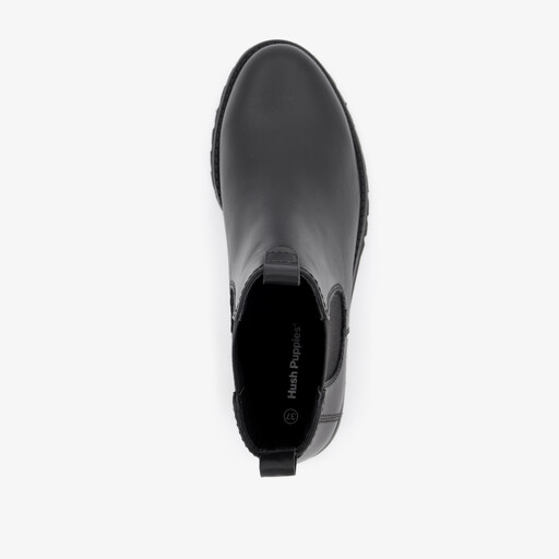 Leren dames Chelsea boots bruin