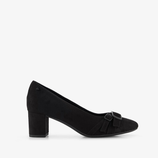 Dames pumps met H-leest zwart