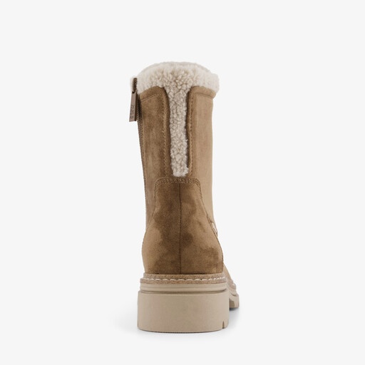 XX by gevoerde dames boots cognac