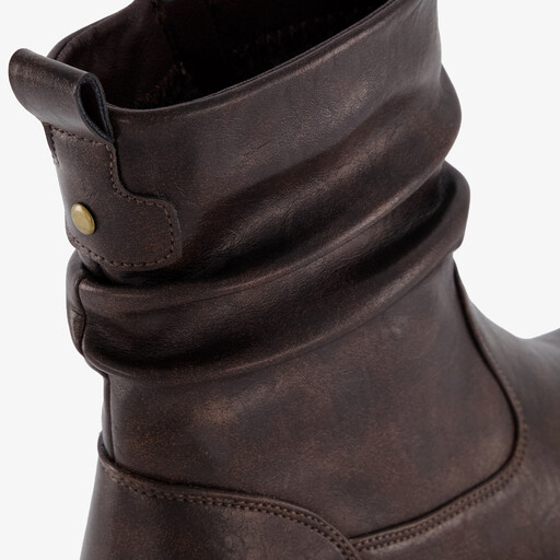 Gevoerde dames boots bruin