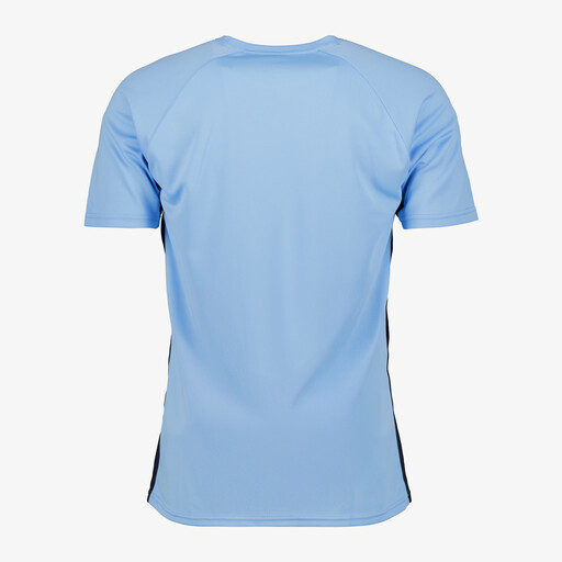 Heren voetbal T-shirt lichtblauw
