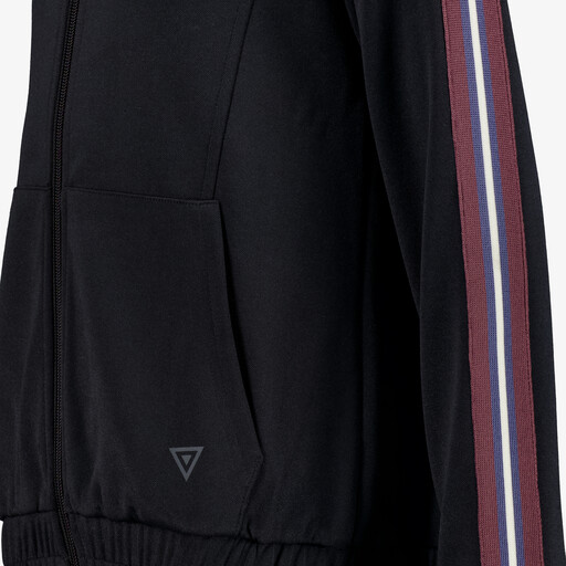 Meisjes trainingsvest zwart