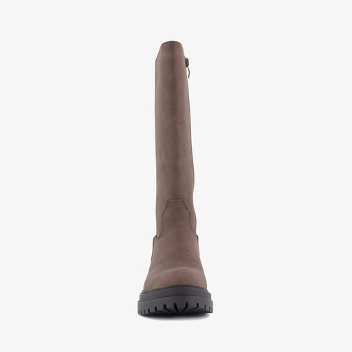 Hoge meisjes laarzen bruin