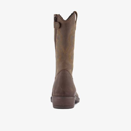 Leren cowboylaarzen meisjes bruin