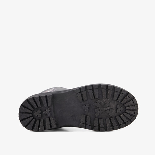 Meisjes veterboots met Kuromi opdruk zwart
