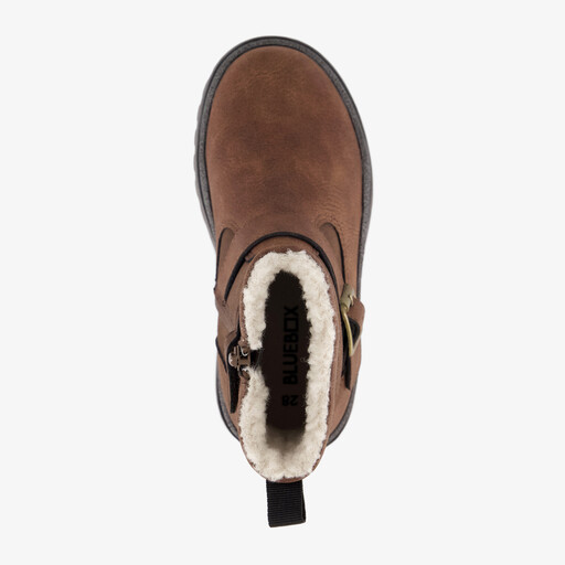 Jongens boots met gesp bruin