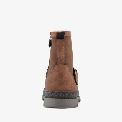 Jongens boots met gesp bruin
