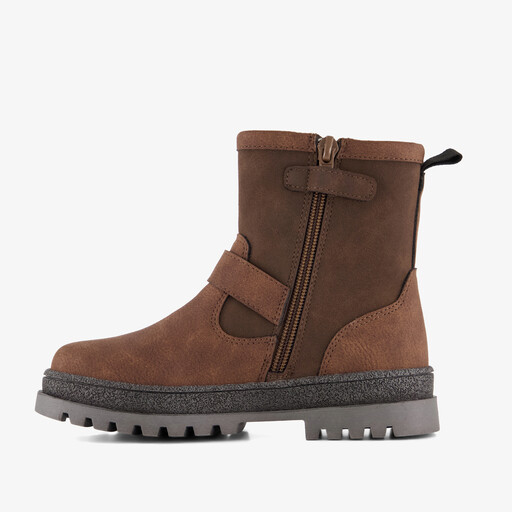 Jongens boots met gesp bruin