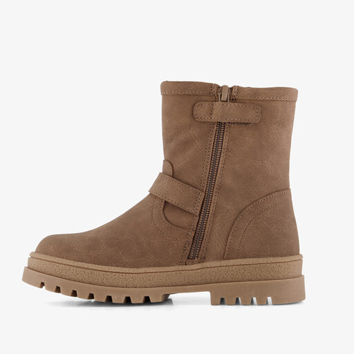 Jongens biker boots bruin