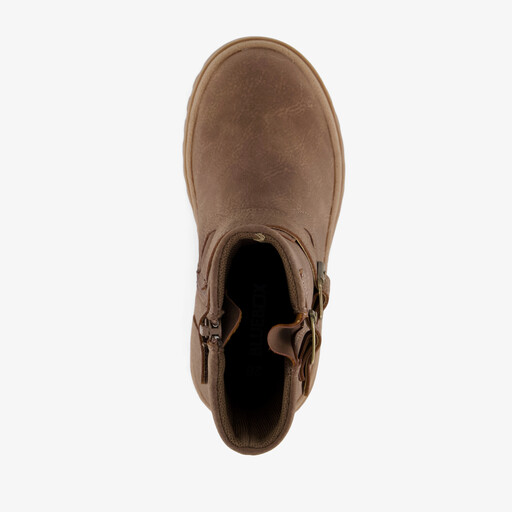 Jongens biker boots bruin