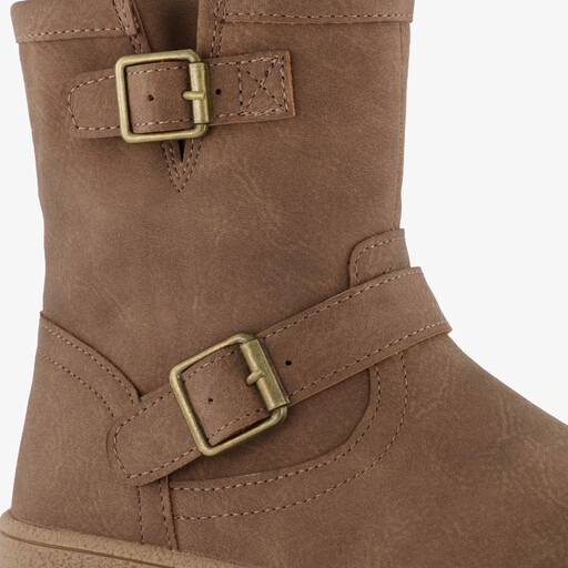 Jongens biker boots bruin