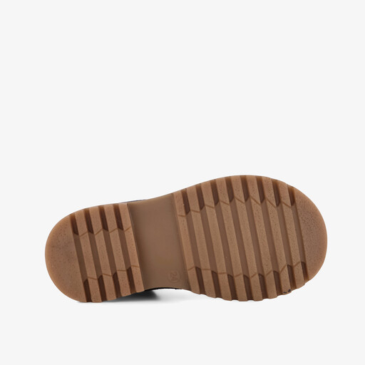 Jongens leren veterboots bruin