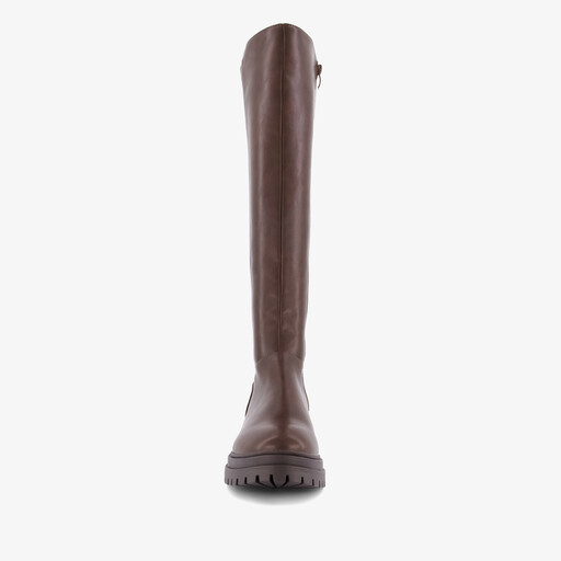 Hoge dames laarzen bruin