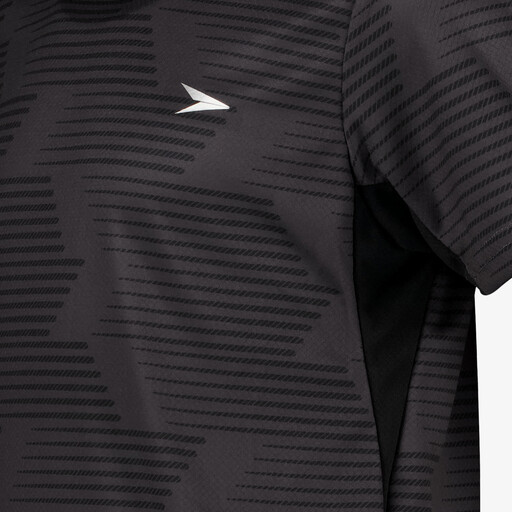 Kinder voetbal T-shirt antraciet