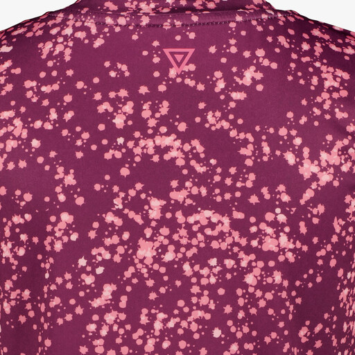 Meisjes sport T-shirt met print rood