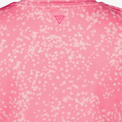 Meisjes sport T-shirt met print roze