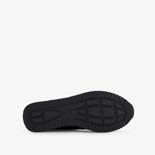 Dames sneakers met H leest zwart