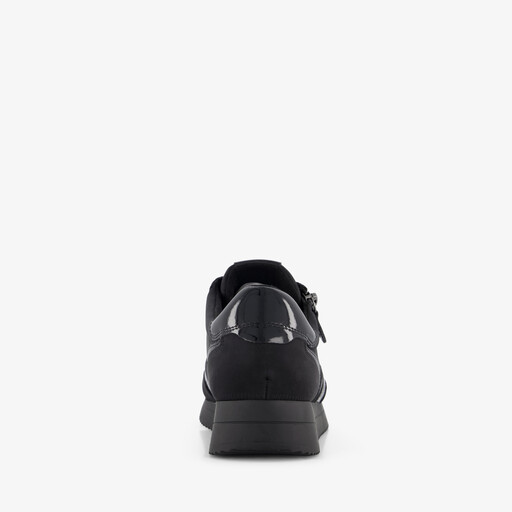 Dames sneakers met H leest zwart