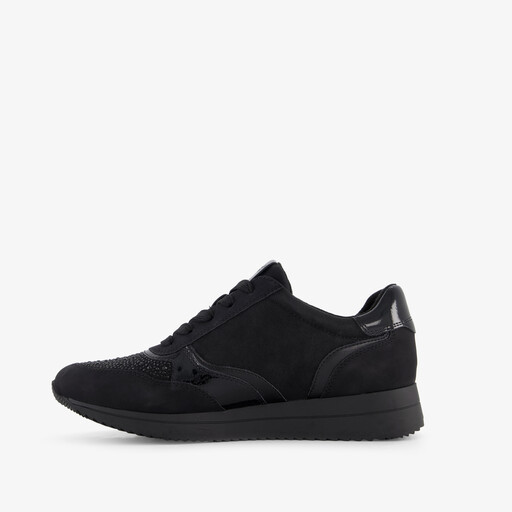 Dames sneakers met H leest zwart