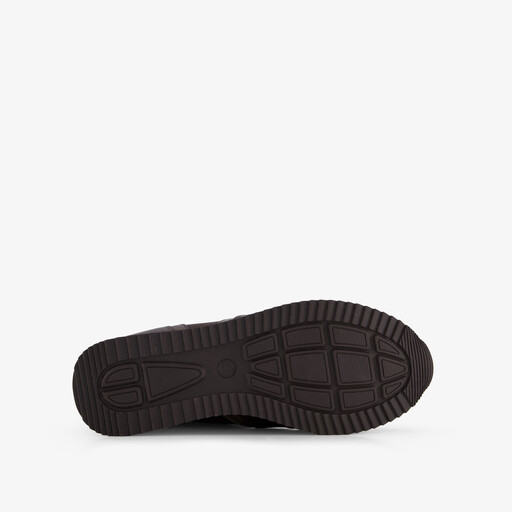 Dames sneakers met H leest bruin
