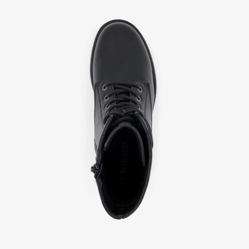 Dames veterboots zwart