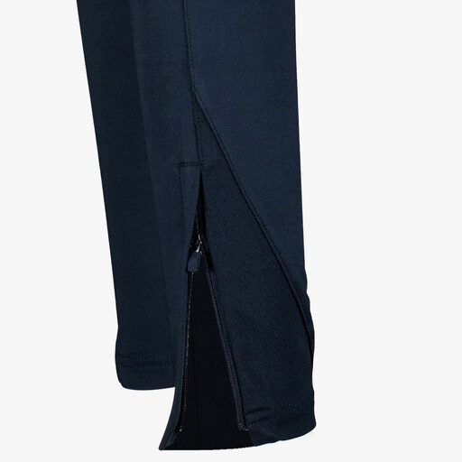 Kinder trainingsbroek blauw zilver