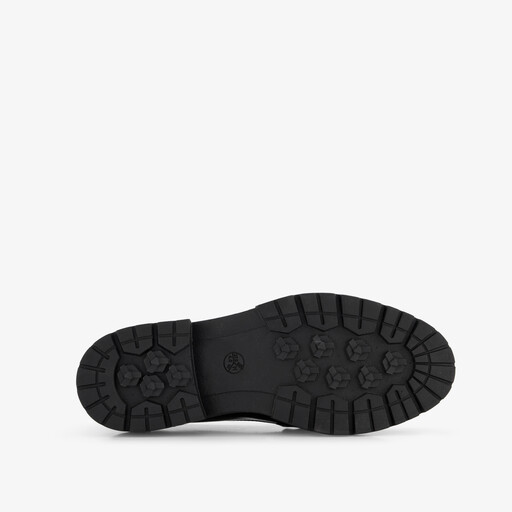 Dames lak loafers zwart