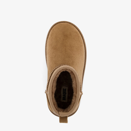 Gevoerde meisjes boots beige