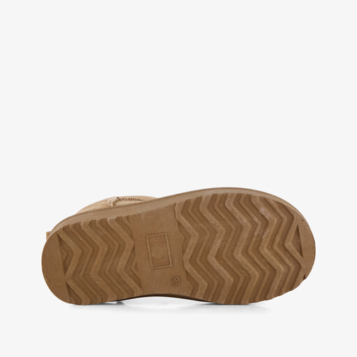 Gevoerde meisjes boots beige