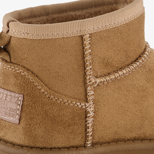 Gevoerde meisjes boots beige