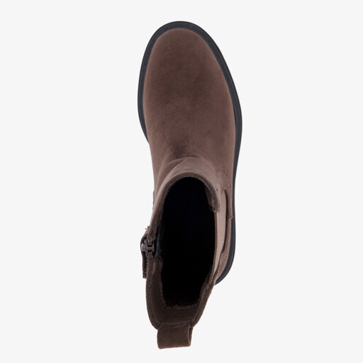 Meisjes Chelsea boots donkerbruin
