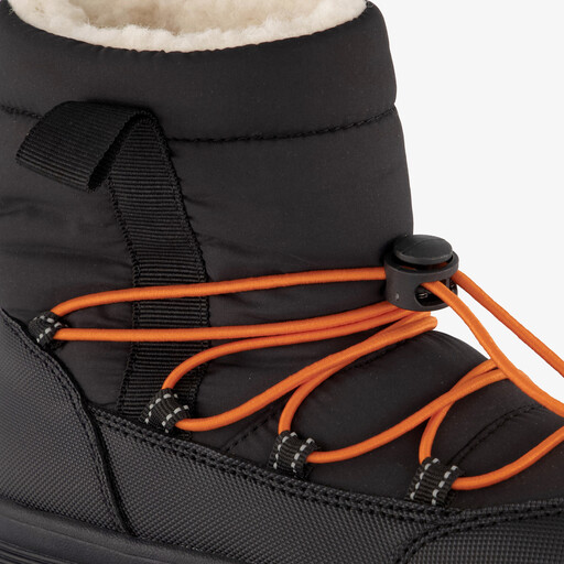 Gevoerde jongens boots zwart