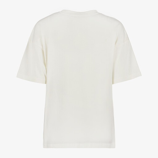 Dames T-shirt met opdruk ecru